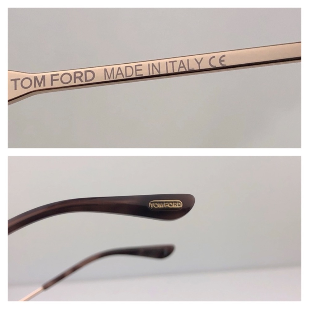 New Tom Ford Lara-02 Havana Square Sunglasses - Picture 7 of 16